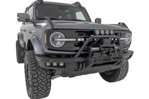 Ford Bronco Safari Bar - Rough Country - OE Modular Steel - '21-'23